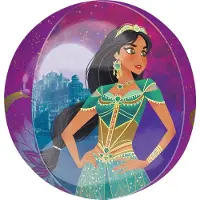 Disney Folieballon Aladdin Junior 38 X 40 Cm Paars