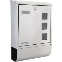 Rottner Brievenbus Corto RVS