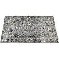 Drum N Base VP130-GRY - VINTAGE PERSIAN STAGE / DRUM MAT 1.30 X 0.90M ANTI-SLIP - GREY