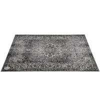 Drum N Base VP185-GRY - VINTAGE PERSIAN STAGE / DRUM MAT 1.85 X 1.60M ANTI-SLIP - GREY