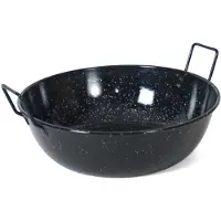 Garcima wokpan Honda 32 cm RVS/bijenwas zwart