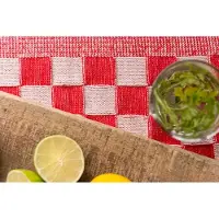 Knit Factory Placemat Block - Ecru/Oker - 50x30 cm