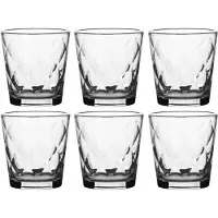 Bormioli Rocco 6x Kaleido Waterglazen Set 240 Ml Transparant - Keukenbenodigdheden -