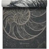 Gaiam - 6 mm Premium Reversible Yoga Mat - Yogamat 61 cm x 173 cm x 0,6 cm, grijs