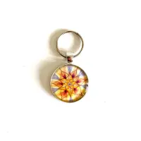 LYSEL Handmade Sleutelhanger Mandala Stralen