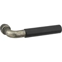 Impresso deurklink | serie " Crosby" | messing | massieve deurklinkset | voor deuren van 38 tot 45 mm dik