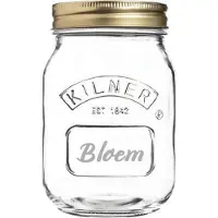 Kilner Gegraveerde weckpot 0,5 ltr (Bloem)