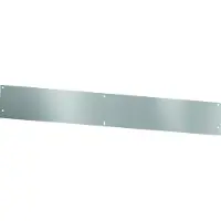 Delabie achterwand, lengte 3000 mm, hoogte 300 mm, roestvast staal 1.4301, satijn afwerking