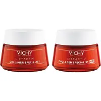 VICHY Bundel Liftactiv Collagen Specialist Dag & Nachtcrème - 2 x 50ml