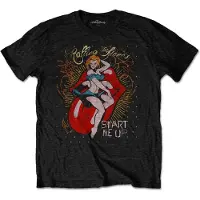 Ginza.se The Rolling Stones - Start Me Up Heren T-shirt - S - Zwart