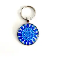 LYSEL Handmade Sleutelhanger Mandala Weg naar Buiten