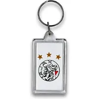 Afc ajax Ajax Sleutelhanger - Oud Logo - 3 Sterren - Plastic - Wit