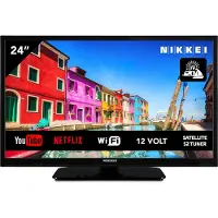 Nikkei NL24MSMART - HD Ready 24 inch Smart mobile 12 V TV