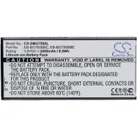 123accu Samsung EB-BG750BBC / EB-BG750BBE accu (2500 mAh, huismerk)