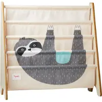 3 Sprouts Bücherregal - 62x25x61 cm - Faultier - - One Size - Bücherregal