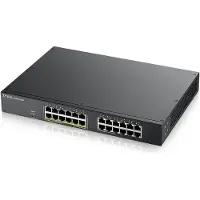 Zyxel GS1900-24EP Smart Managed Switch 24x Gigabit Ethernet (12x PoE+, max. 130 watt), Layer 2, rackmontage