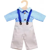 Heless poppenkleding trouwpak met vlinderdas 28 35 cm 3 delig