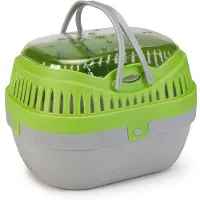 Beeztees Travica - Reismand - Voor Knaagdieren - Voor Konijnen - Groen/Grijs - 27x20 cm