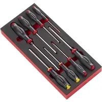 Facom MODULES PROTWIST SCHROEVENDRAAIERS IN EEN FOAM INLAY - MODM.AT1