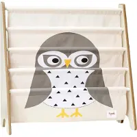 3 Sprouts Boekenkast - 62x25x61 - Uil - - OneSize - Boekenkasten