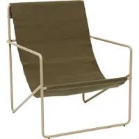 Ferm Living Desert Loungestoel Cashmere | Olive