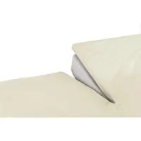 Damai Split Topper Hoeslaken Damai Silver Sand 8 cm (Katoen)-200 x 200 cm