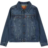 Levi's Tussenjas blauw denim
