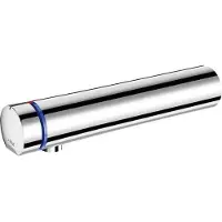 Delabie Opbouwwastafelmengkraan Soft-close, voor Delabie wand Chroom 190 mm