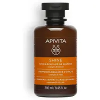 Apivita Hair Care Shine & Revitalizing Orange & Honey Shampoo - 250ml | Voor Shampoo Zonder Siliconen