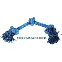 Happy pet Flossin Fun 3 Knoop - Flostouw - Small - 35 x 10 cm - Assorti