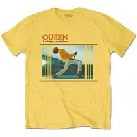 Ginza.se Queen - Break Free Heren T-shirt - L - Geel