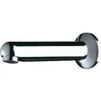 Delabie Vaste muuruitloop M1/2 L.120 H.16 Ø32 straalbreker +roz.Ø60