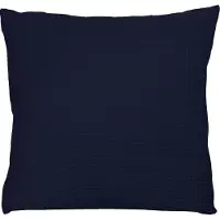 Bink Bedding Sierkussen Wafel (Pique) Marine 50 x 50 incl vulling