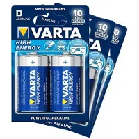 Varta Batterijen D (6x) - Set van 6 D-cell batterijen (o.a. voor Vonyx MEG040 megafoon)