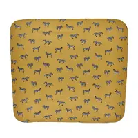 Meyco Waskussenhoes 3K Zebra Animal Honey 75x85cm