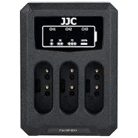 JJC DCH-NPBX1T USB Triple Battery Charger (voor Sony NP-BX1)