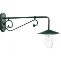 Ks Verlichting Landelijke muurlamp Louvre groen