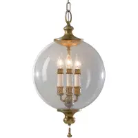 Elstead Lighting LED Hanglamp Argento | 3X E14 Max 40W | Dimbaar | Oxidized Silver Leaf