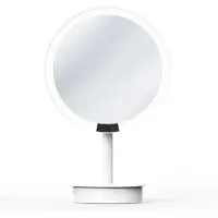DECOR WALTHER Just Look SR tafelspiegel, wit Plus SR, dimbaar, wit / opaal, Slaapkamer, metaal, Modern