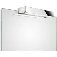 DECOR WALTHER Wandlamp Box 1-40 N, dimbaar, chroom / zilver, Badkamer, metaal, Modern, Wandlamp