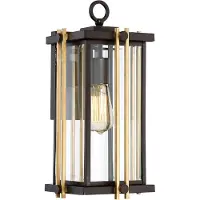 QUOIZEL LED Wand Buitenlamp Goldenrod | 1X E27 Max 60W | IP44 | Dimbaar | Western Bronze