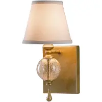Elstead Lighting LED Wandlamp Argento | 1X E14 Max 40W | Oxidized Silver Leaf