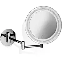 DECOR WALTHER Make-up Spiegel BS 17 Touch LED Chrome (5x Magnification)