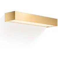 DECOR WALTHER Wandlamp Box N, dimbaar, messing / goud, Badkamer, Messing, Modern, Wandlamp