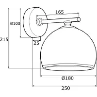 Euluna Wandlamp Mina, dimbaar, alu / grijs / zink, Woon-/ Eetkamer, metaal, Modern, wandlamp