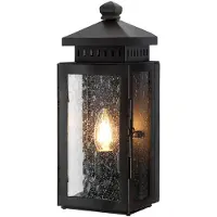 Elstead Lighting LED Wand Buitenlamp Matlock | 1X E14 Max 60W | IP44 | Dimbaar | Old Bronze