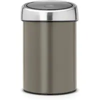 Brabantia Touch Bin 3 Liter Platinum