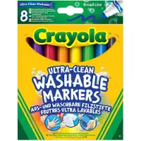 Crayola - Mini Kids - Viltstiften - 12 Viltstiften Voor Kinderen