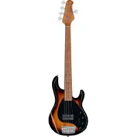 Sterling StingRay Ray35 Vintage Sunburst 5-snarige elektrische basgitaar