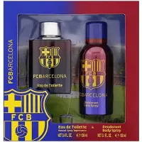 FC Barcelona Gift Set EDT 100 ml and deospray FC Barcelona 150 ml